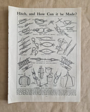 Load image into Gallery viewer, Knots Strops and Slings Instruments  Image Illustrations Vintage Drawing Image Book Plate, Hitch &amp; H
