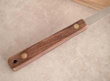 Load image into Gallery viewer, Vintage Stainless Steel and Wood Handle Ladle 28cm Long Retro Kitchenalia Utensil
