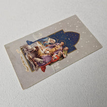 Load image into Gallery viewer, True Vintage Small Baby Jesus and Mary Blank Message Card Christmas Theme Ephemera Unused Condition

