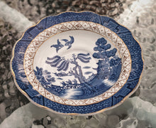 Load image into Gallery viewer, Booths Real Old Willow Saucer – Blue &amp; White Transferware Made in England – 16cm
