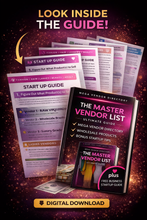 Load image into Gallery viewer, The Ultimate Vendor List + Business Startup Guide (Mega Directory)
