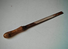 Load image into Gallery viewer, Flat Metal File with Wooden Handle 30.5cm Long, 1.5cm Wide – Used Woodwork Tool
