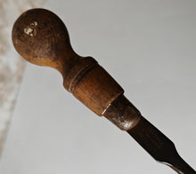 Load image into Gallery viewer, Vintage Wooden Handle Slotted Flat Screwdriver Made in Sheffield, England 20cm
