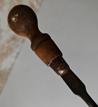 Load image into Gallery viewer, Vintage Wooden Handle Slotted Flat Screwdriver Made in Sheffield, England 20cm
