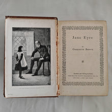 Load image into Gallery viewer, Charlotte Brontë’s Jane Eyre - Walter Scott Publishing Co Ltd, c1890 Hardback Vintage Book
