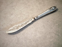Load image into Gallery viewer, Vintage Silver-Plated Fish Knife – 20cm, Hallmarked JBK
