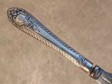 Load image into Gallery viewer, Vintage Silver-Plated Fish Knife – 20cm, Hallmarked JBK
