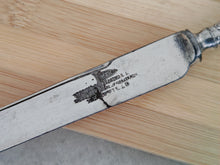 Load image into Gallery viewer, Vintage Walker &amp; Hall Butter Knife – Sheffield Craftsmanship with Elegant Fluted Design
