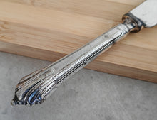 Load image into Gallery viewer, Vintage Walker &amp; Hall Butter Knife – Sheffield Craftsmanship with Elegant Fluted Design
