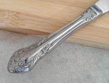 Load image into Gallery viewer, Richmond Stainless Steel Dinner Knife – Ornate Design, Made in Korea
