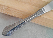 Load image into Gallery viewer, Richmond Stainless Steel Dinner Knife – Ornate Design, Made in Korea
