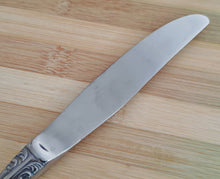 Load image into Gallery viewer, Richmond Stainless Steel Dinner Knife – Ornate Design, Made in Korea
