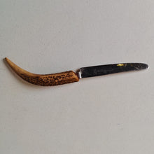 Load image into Gallery viewer, Vintage Antler Handle Knife - FXL Geo Wostenholm &amp; Son Sheffield - 24cm Long
