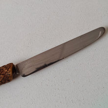 Load image into Gallery viewer, Vintage Antler Handle Knife - FXL Geo Wostenholm &amp; Son Sheffield - 24cm Long
