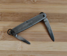 Load image into Gallery viewer, Vintage Small Multi-Blade Metal Stainless Steel Pocket Knife Sheffield Made
