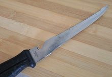 Load image into Gallery viewer, Vintage German Mustad Fillet Knife with Sheath Stainless Steel
