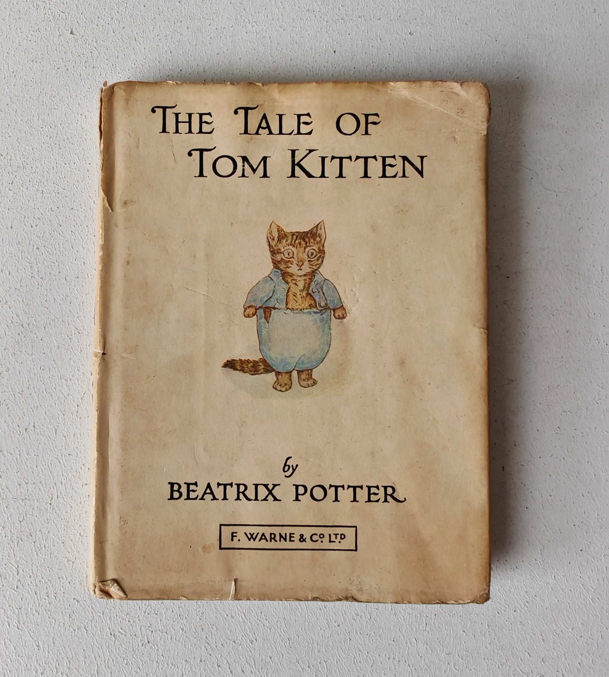 The Tale of Tom Kitten by Beatrix Potter - Vintage Hardcover