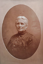 Load image into Gallery viewer, Antique 19th Century Portrait Photograph – Victorian Woman – Mounted Cabinet Card by S. Weitzmann, Vienna
