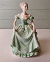 Load image into Gallery viewer, Vintage Coalport Figurine Henrietta from the Ladies of Fashion Collection Hand-Painted Bone China 20cm Tall
