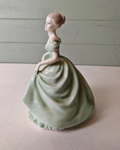 Load image into Gallery viewer, Vintage Coalport Figurine Henrietta from the Ladies of Fashion Collection Hand-Painted Bone China 20cm Tall
