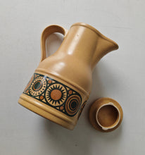 Load image into Gallery viewer, Vintage 1970s Kiln Craft ‘Bacchus’ Coffee Pot with Lid Retro  Kitchenalia
