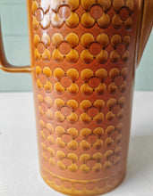 Load image into Gallery viewer, HORNSEA Pottery SAFFRON Ceramic Coffee Pot 1970s Vintage Retro
