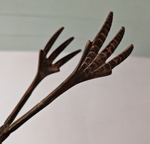 Load image into Gallery viewer, Vintage Silver Plated Bird Claw Serving Tongs – 22.5cm Long – Ornate Design
