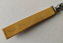 Load image into Gallery viewer, Vintage Meat Carving Fork with Cream Colour Plastic Handle – 25.5cm Long
