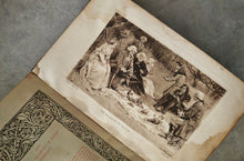 Load image into Gallery viewer, Antique 1901 “The Antiquary” by Sir Walter Scott – Adam &amp; Charles Black – Leather Bound Illustrated Edition – Used
