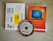 Load image into Gallery viewer, Genuine Microsoft Windows 7 Professional 64-bit OEM System Builder Pack - DVD + Manual - FQC-00765
