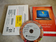 Load image into Gallery viewer, Genuine Microsoft Windows 7 Professional 64-bit OEM System Builder Pack - DVD + Manual - FQC-00765
