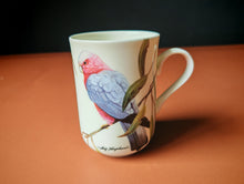 Load image into Gallery viewer, Maxwell &amp; Williams Mug – Birds of Australia by Eric Shepherd – Pink and Grey Galahs – Fine Bone China
