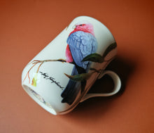 Load image into Gallery viewer, Maxwell &amp; Williams Mug – Birds of Australia by Eric Shepherd – Pink and Grey Galahs – Fine Bone China
