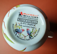 Load image into Gallery viewer, Maxwell &amp; Williams Mug – Birds of Australia by Eric Shepherd – Pink and Grey Galahs – Fine Bone China
