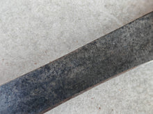 Load image into Gallery viewer, Vintage Rustic Utility Knife | Hand-Forged Carbon Steel Blade with Aged Wooden Handle | Collectible Antique Tool
