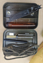 Load image into Gallery viewer, Genuine British Army Vintage SLR Rifle Cleaning Kit – 1975 Issue – Complete Set in Original Tin
