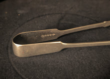 Load image into Gallery viewer, Antique Sterling Silver Sugar Tongs &amp; Spoon Set Hallmarked 13cm Vintage Tableware
