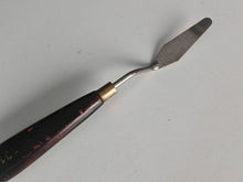 Load image into Gallery viewer, Vintage Palette Knife 20.5cm Painting Artist Tool Wooden Handle Unbranded Used
