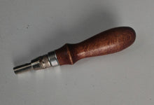 Load image into Gallery viewer, Vintage Leather Grooving Tool Handle Only Craft Tool Leatherworking Handle Used
