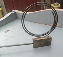 Load image into Gallery viewer, Antique Clock Chime Gong Coil No.278 Brass Mantel Wall Clock Gong 15cm x 11cm
