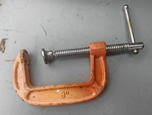 Load image into Gallery viewer, 3" G Clamp Heavy Duty Cast Iron C Clamp Screw Vice Tool Workshop Clamp
