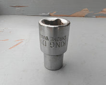 Load image into Gallery viewer, King Dick 12mm Socket HSM 212 Chrome Vanadium 1/2" Drive Metric Tool
