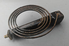 Load image into Gallery viewer, Small Antique Clock Gong Chime 9cm Cast Iron Mantel Clock Part Repair
