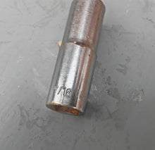 Load image into Gallery viewer, 7/16" Chrome Vanadium Socket Made in Japan Metric Deep Socket Tool Used
