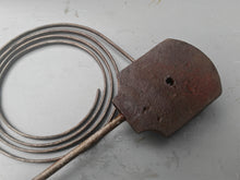 Load image into Gallery viewer, Vintage Clock Gong Chime Coil Assembly Cast Iron Brass Mount 15cm Part
