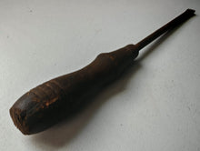 Load image into Gallery viewer, Vintage Flathead Screwdriver or Pry Bar Tool – 33cm Long Hardwood Handle – Used
