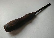 Load image into Gallery viewer, Vintage Flathead Screwdriver or Pry Bar Tool – 33cm Long Hardwood Handle – Used
