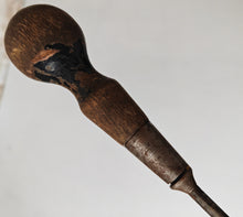 Load image into Gallery viewer, Vintage Stanley Wooden Handle Slotted Screwdriver No 25C Old Used Hand Tool 22cm
