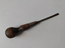 Load image into Gallery viewer, Vintage Stanley Wooden Handle Slotted Screwdriver No 25C Old Used Hand Tool 22cm
