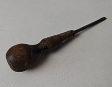 Load image into Gallery viewer, Vintage Stanley Wooden Handle Slotted Screwdriver No 25C Old Used Hand Tool 22cm
